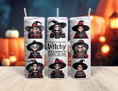 Sarcastic Witch Tumbler