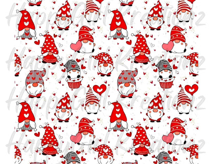 Valentine Gnomies Tumbler